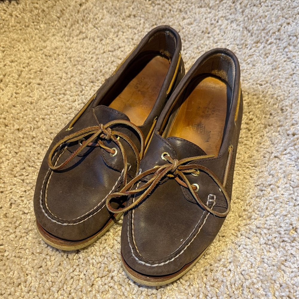Men's Brown Leather Loafers